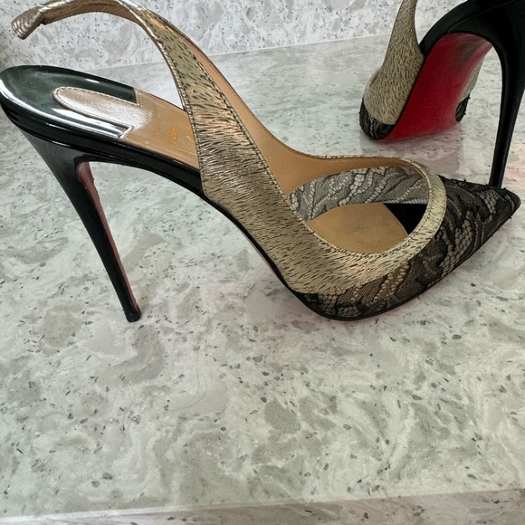 Authentic Christian Louboutin Red Sole Sandal - Picture 9 of 13